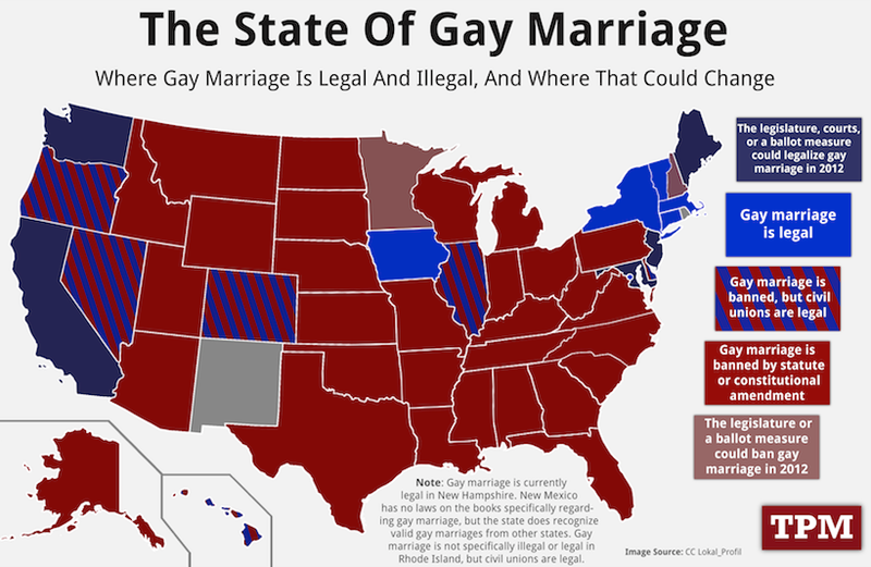 Gay Marriages States 87